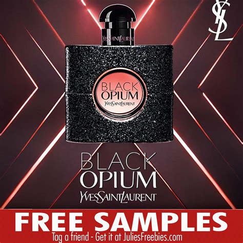 black opium ysl tester|black opium perfume free samples.